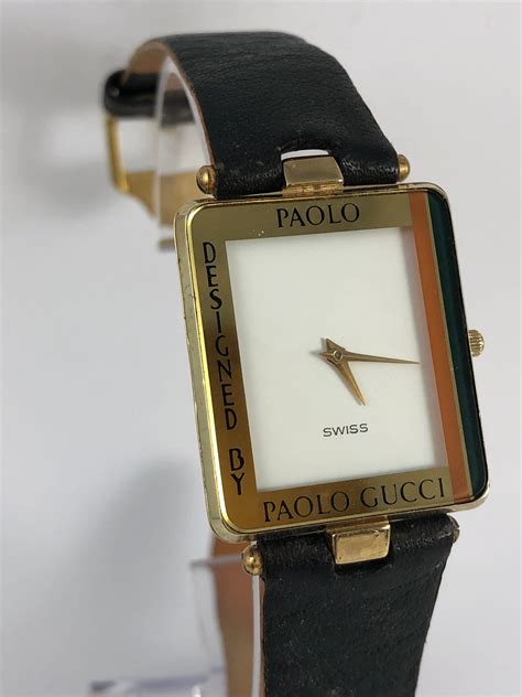 reloj paolo gucci|reloj gucci elegante.